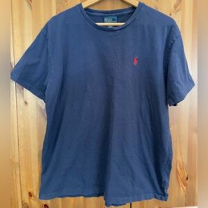 Polo By Ralph Lauren men’s Large navy blue short sleeve cotton tee shirt